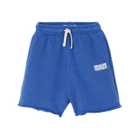 AMERICAN VINTAGE Doven Logo Shorts - Blue