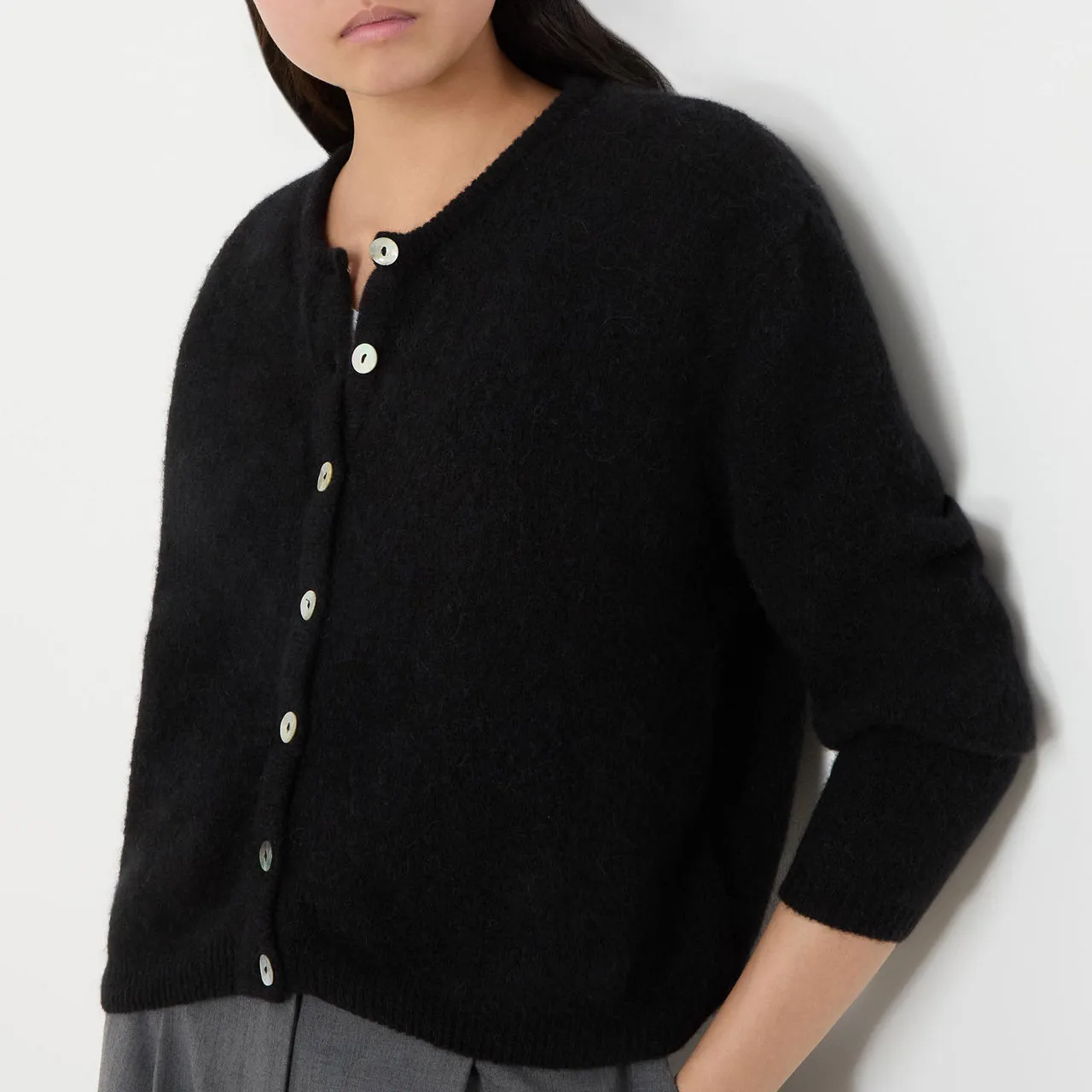 AMERICAN VINTAGE Vitow Button Cardigan - Black