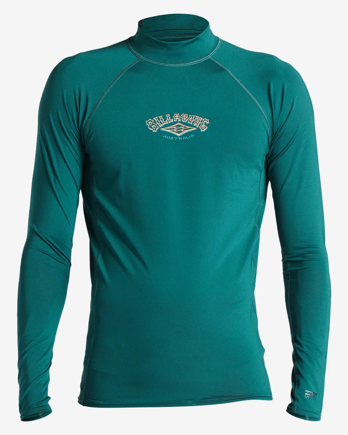 Arch Diamond Long Sleeve Upf 50 Rashguard - Dark Teal