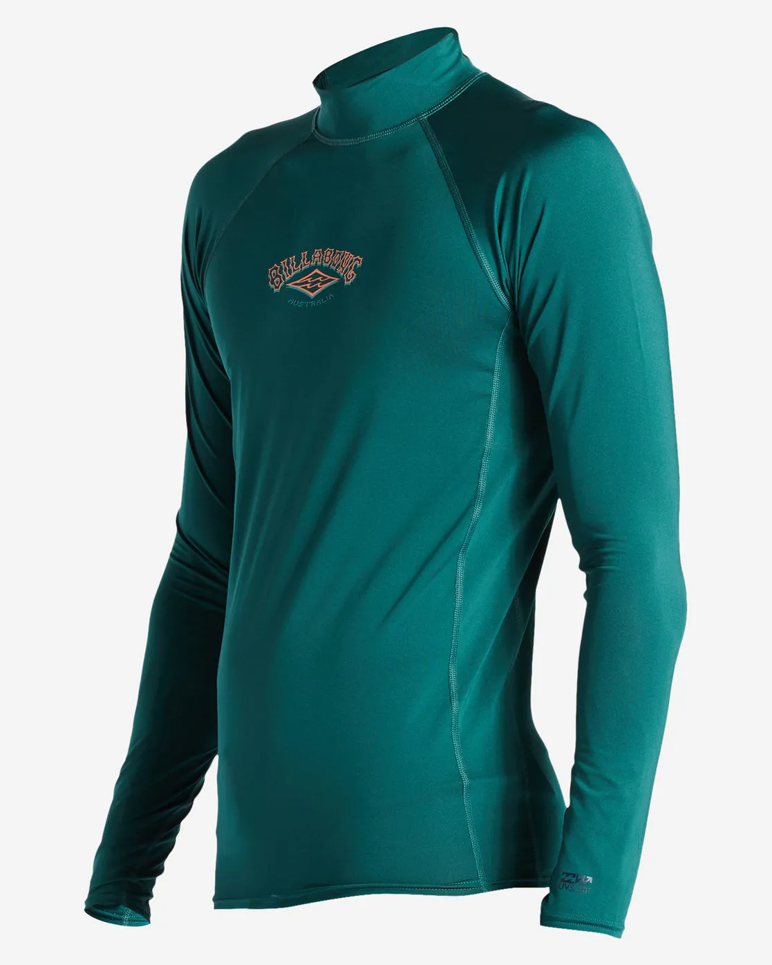 Arch Diamond Long Sleeve Upf 50 Rashguard - Dark Teal