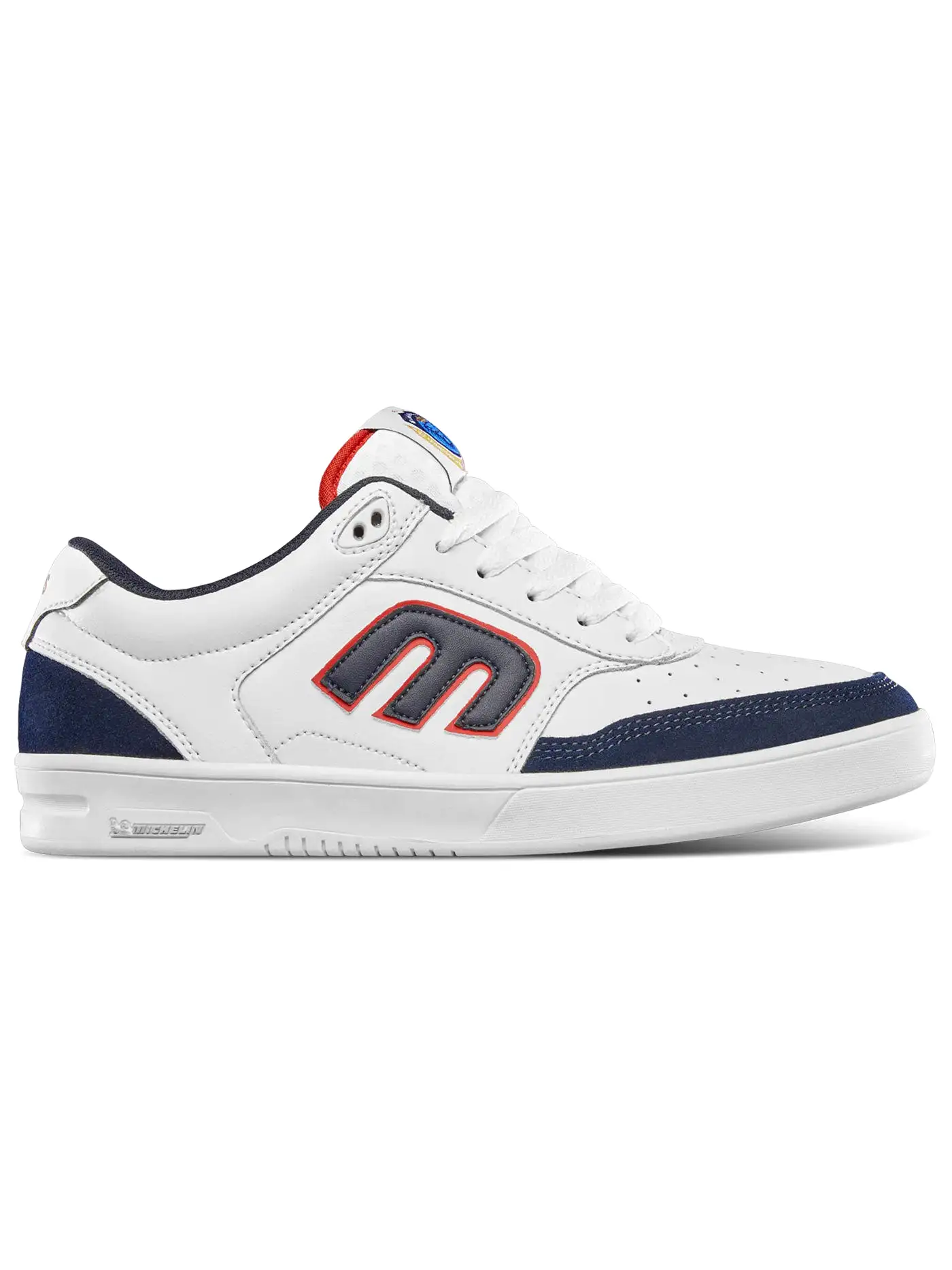 Aurelien Michelin Roots White/Navy/Red Shoes