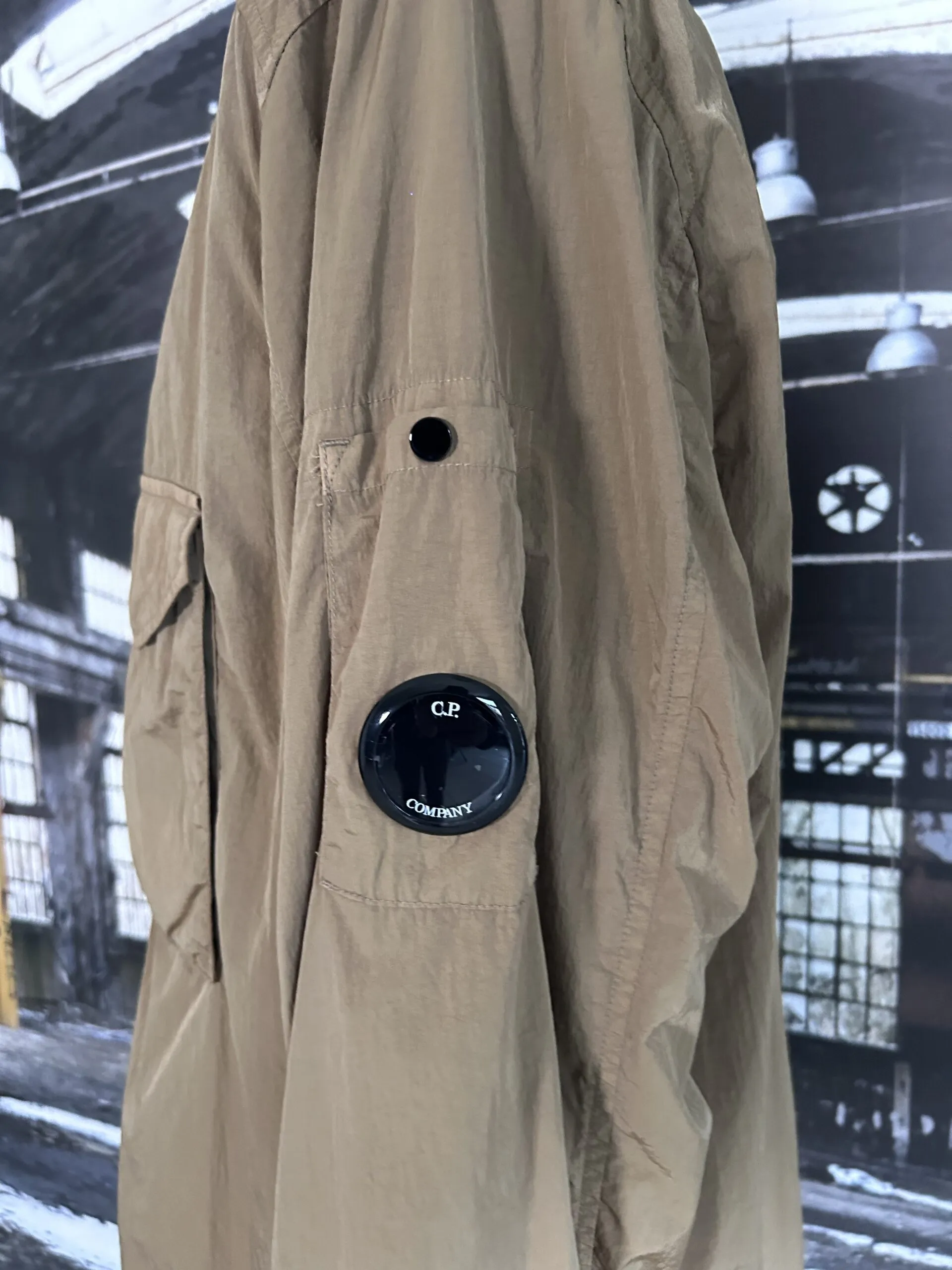 C.P. COMPANY CHROME R LENS OVERSHIRT