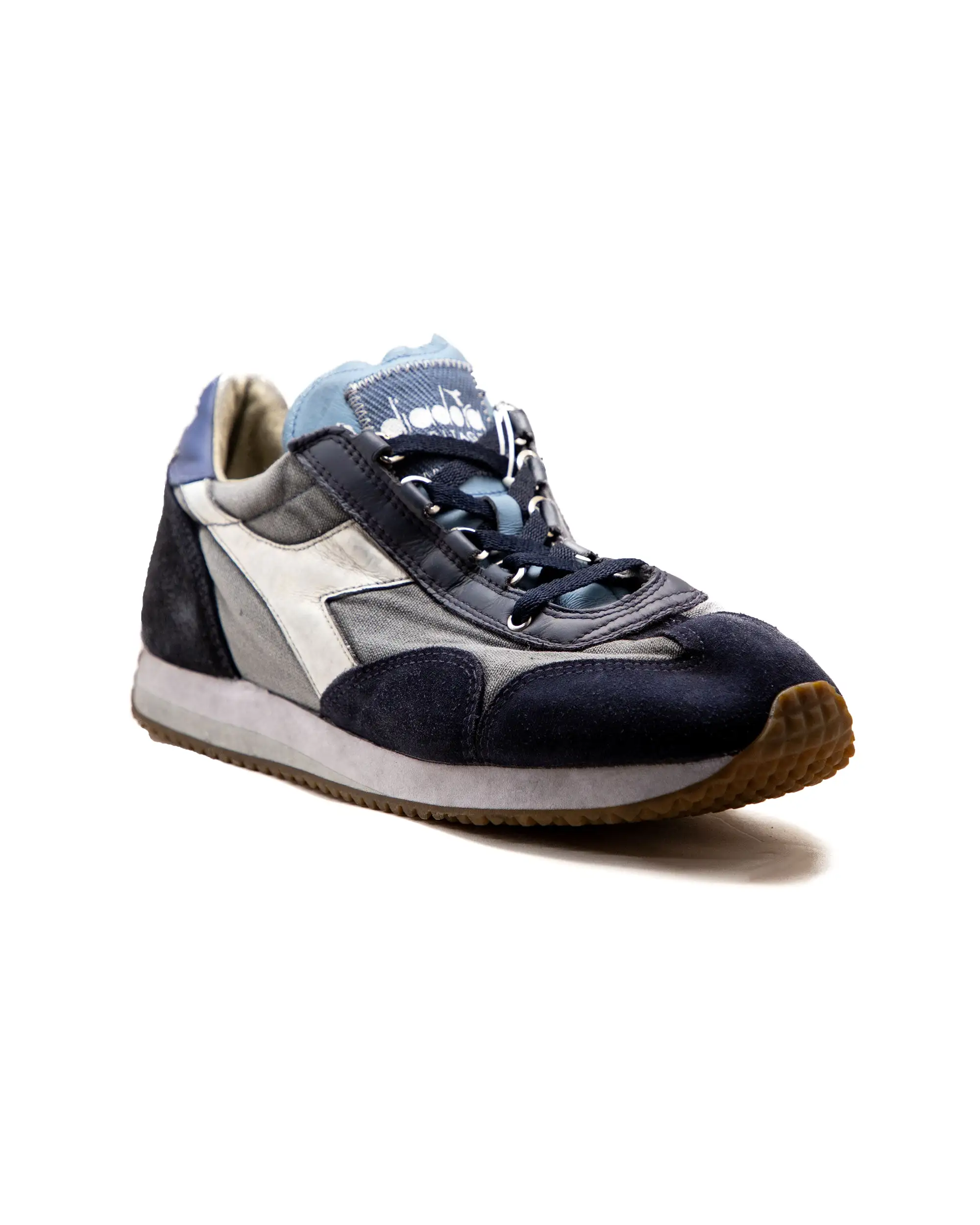 Diadora Haritage Equipe H Dirty Stone Wash Evo Blu