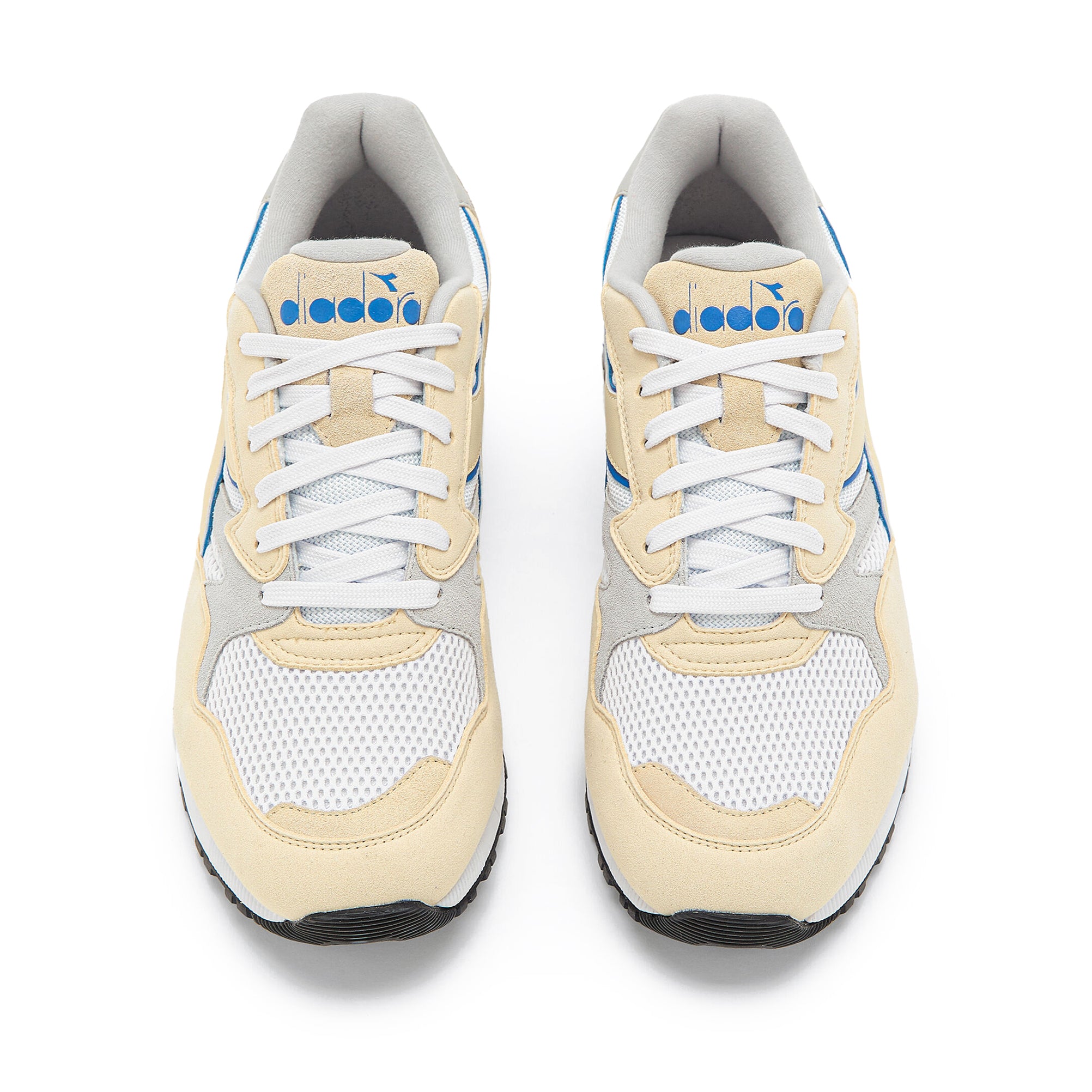 Diadora N902 Tech Mesh Trainers - White / Autumn Glory