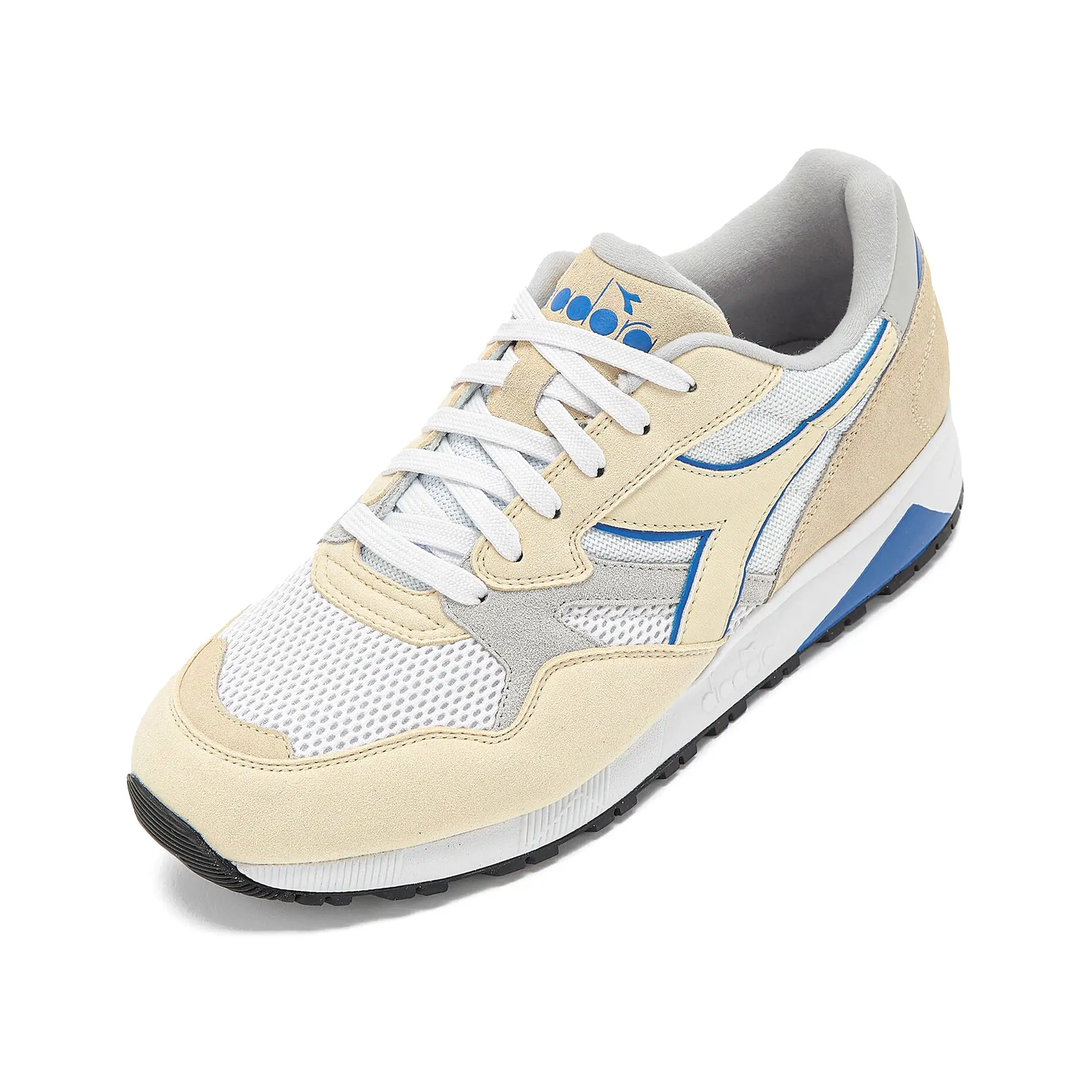 Diadora N902 Tech Mesh Trainers - White / Autumn Glory