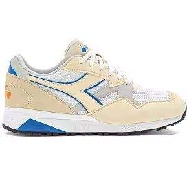 Diadora N902 Tech Mesh Trainers - White / Autumn Glory