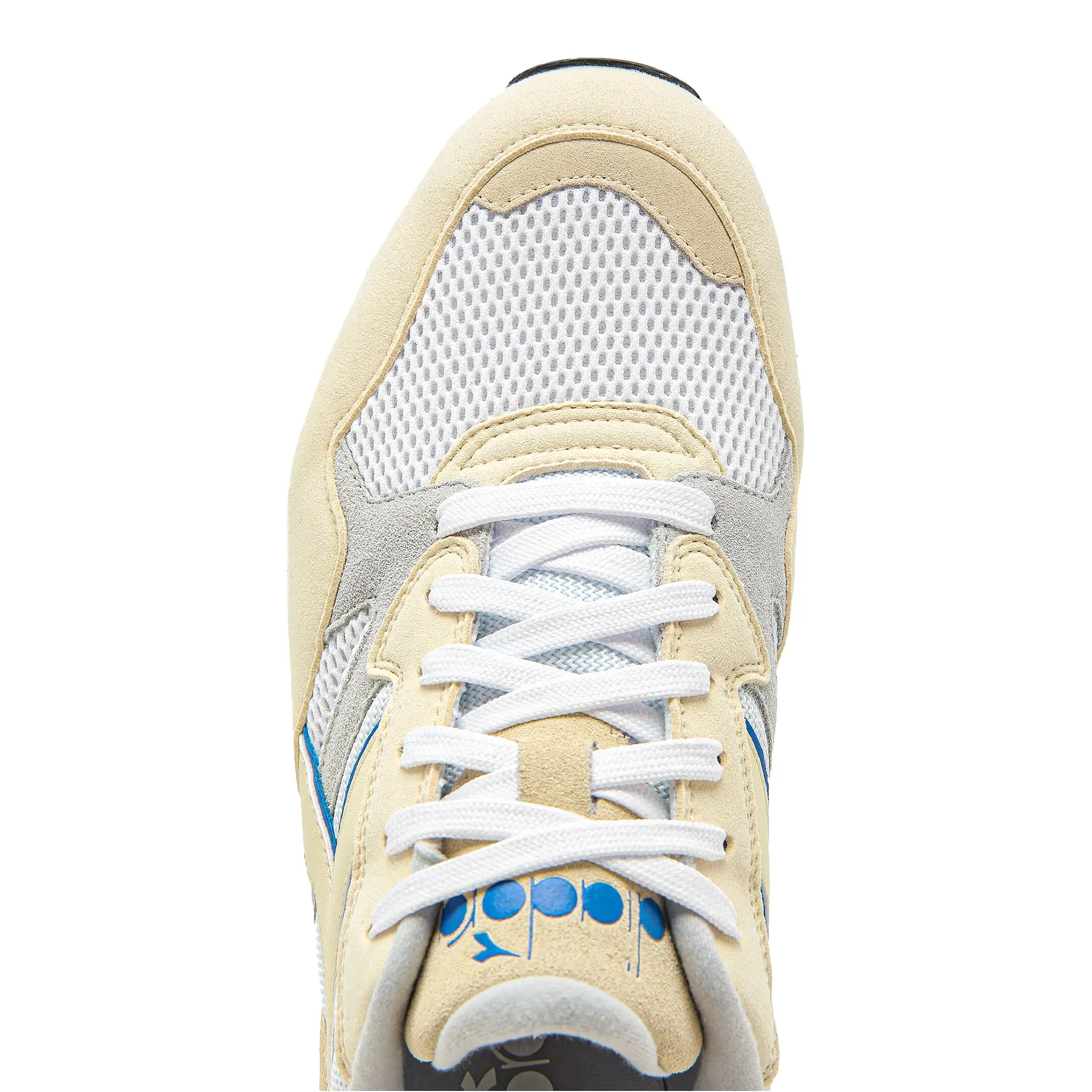 Diadora N902 Tech Mesh Trainers - White / Autumn Glory