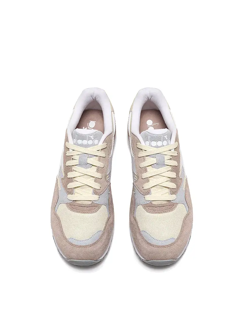 Diadora Womens N902 Trainer Arctic Coffee Bean / Cloud Cream