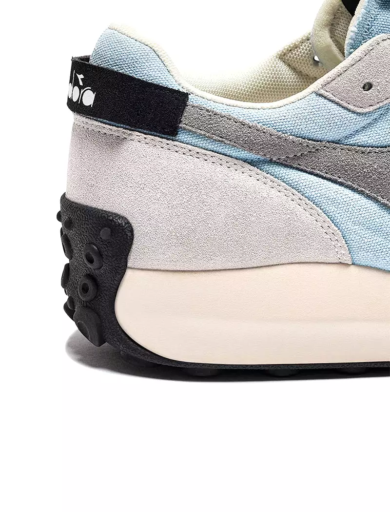 Diadora Womens Race Suede SW Trainer Dream Blue / Moon Gray