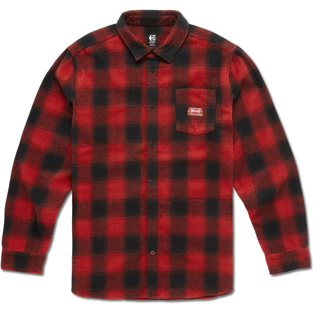 Etnies X Independent Flannel Red