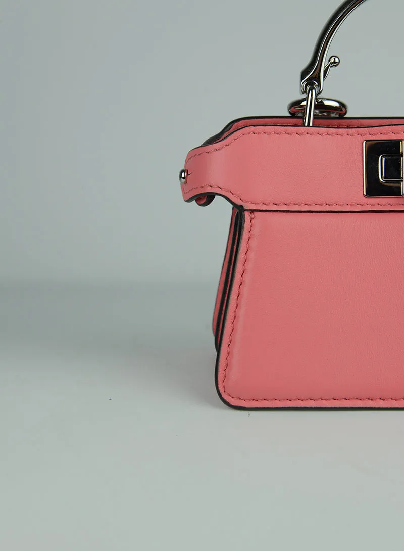 Fendi Borsa Micro Peekaboo rosa