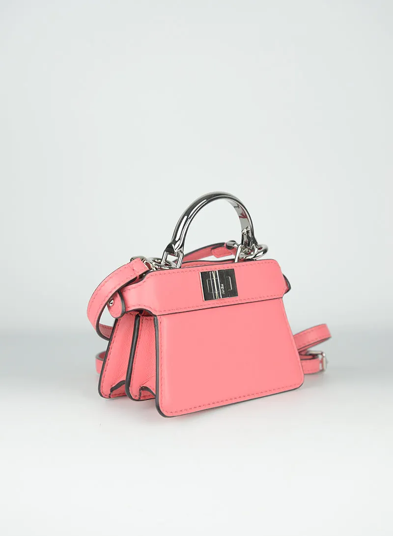 Fendi Borsa Micro Peekaboo rosa