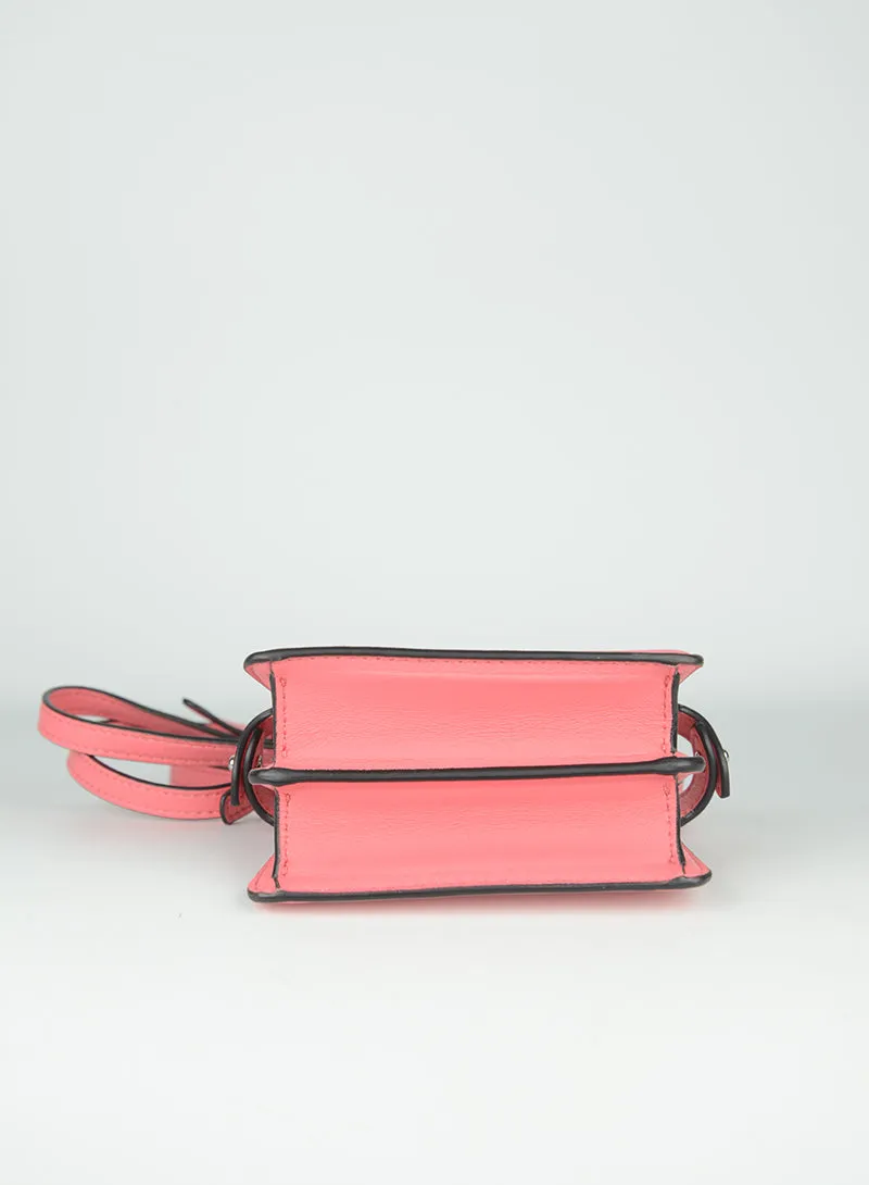 Fendi Borsa Micro Peekaboo rosa