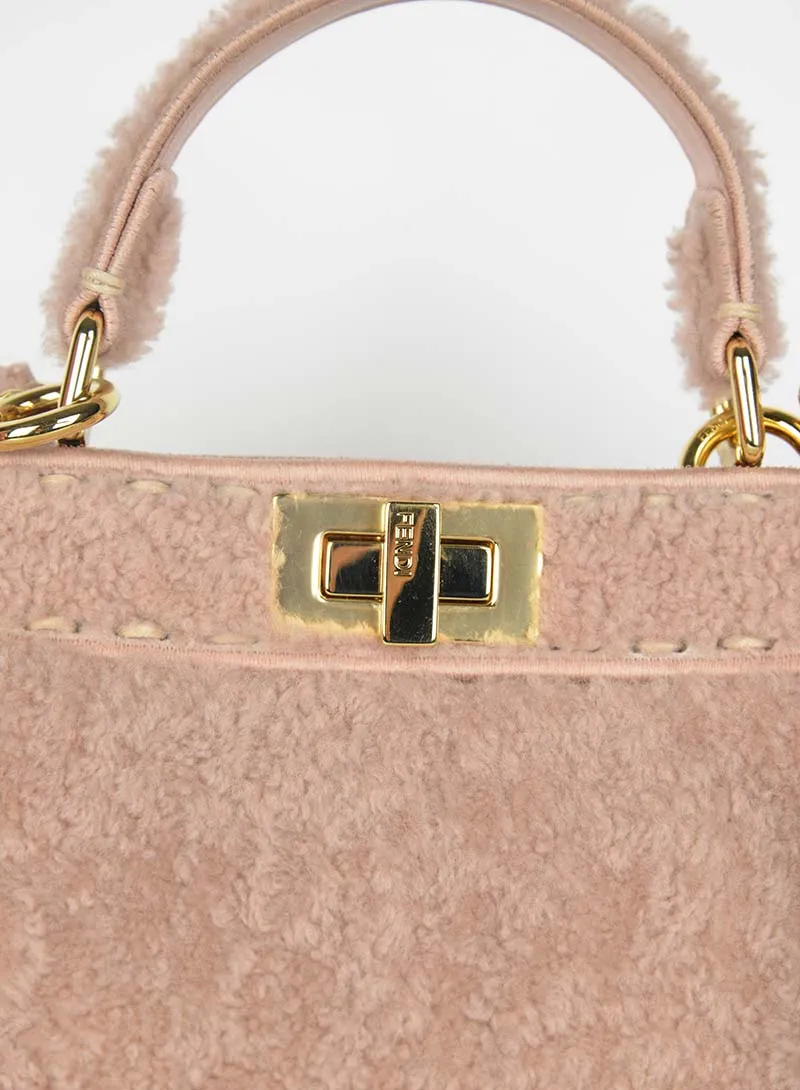 Fendi Peekaboo I See U in Montone rosa antico