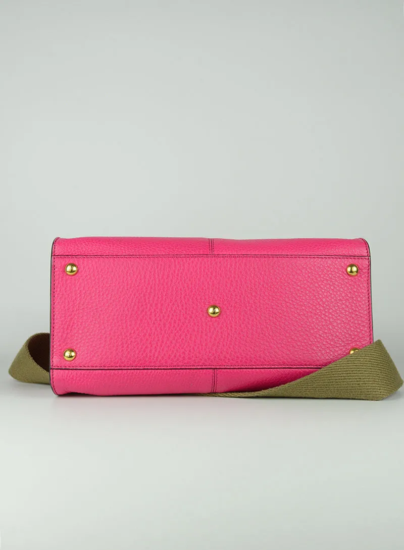 Fendi Selleria Borsa Peekaboo Isseu X-lite fucsia