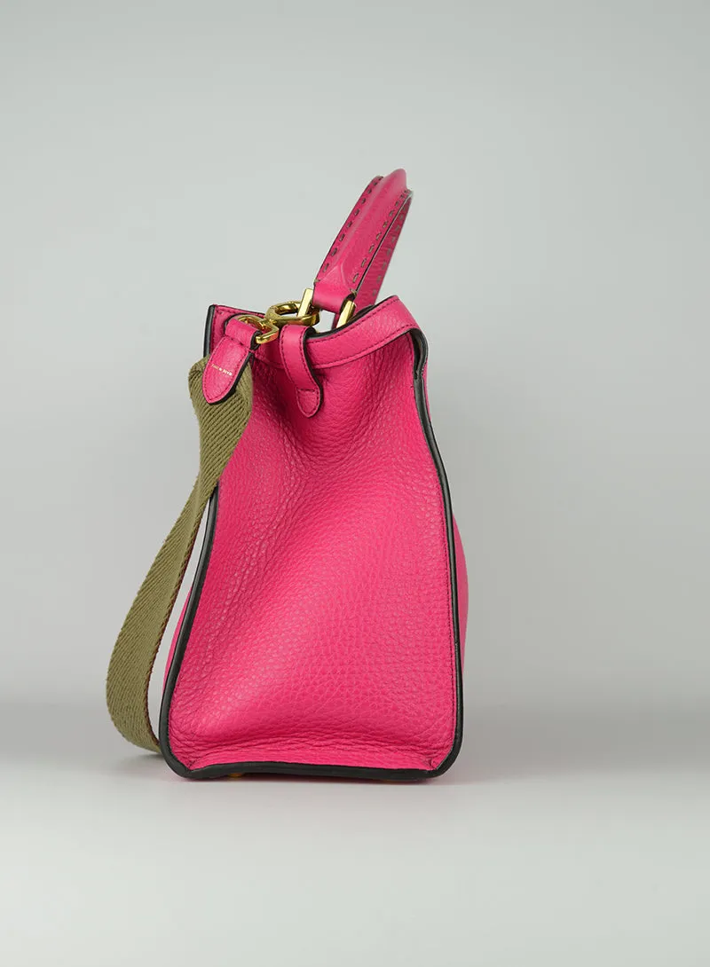 Fendi Selleria Borsa Peekaboo Isseu X-lite fucsia