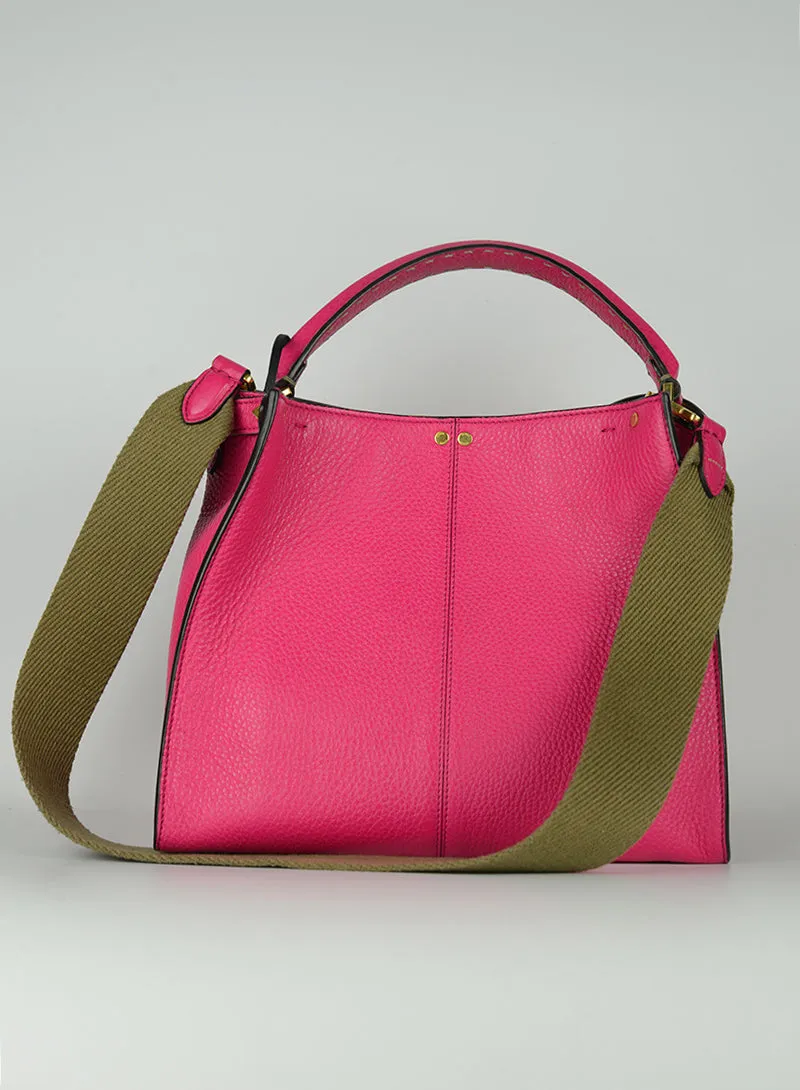 Fendi Selleria Borsa Peekaboo Isseu X-lite fucsia