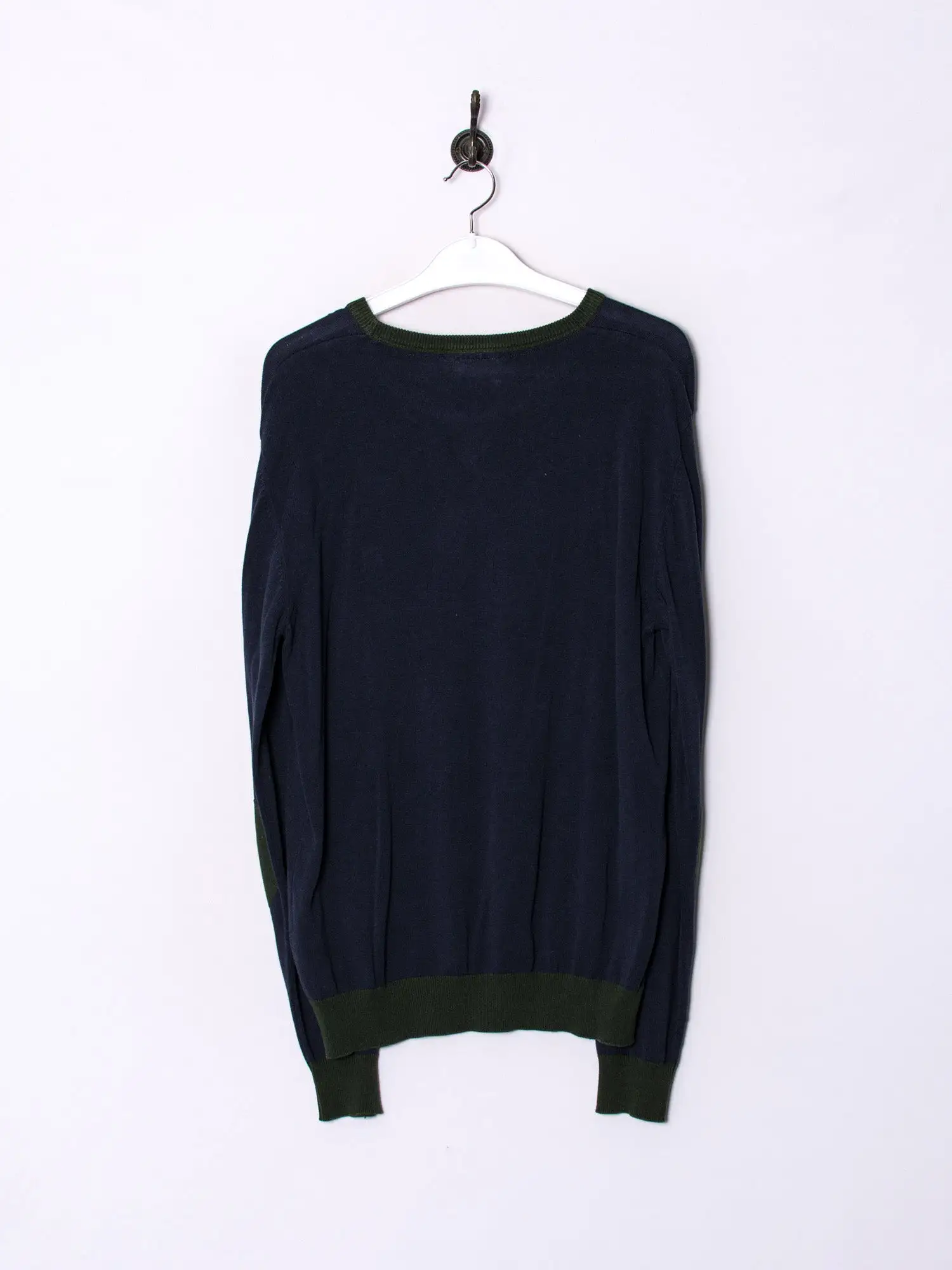 Fila Navy Blue & Green Light Sweater