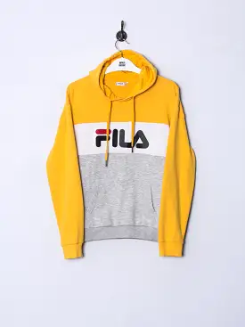 Fila Yellow & White Hoodie