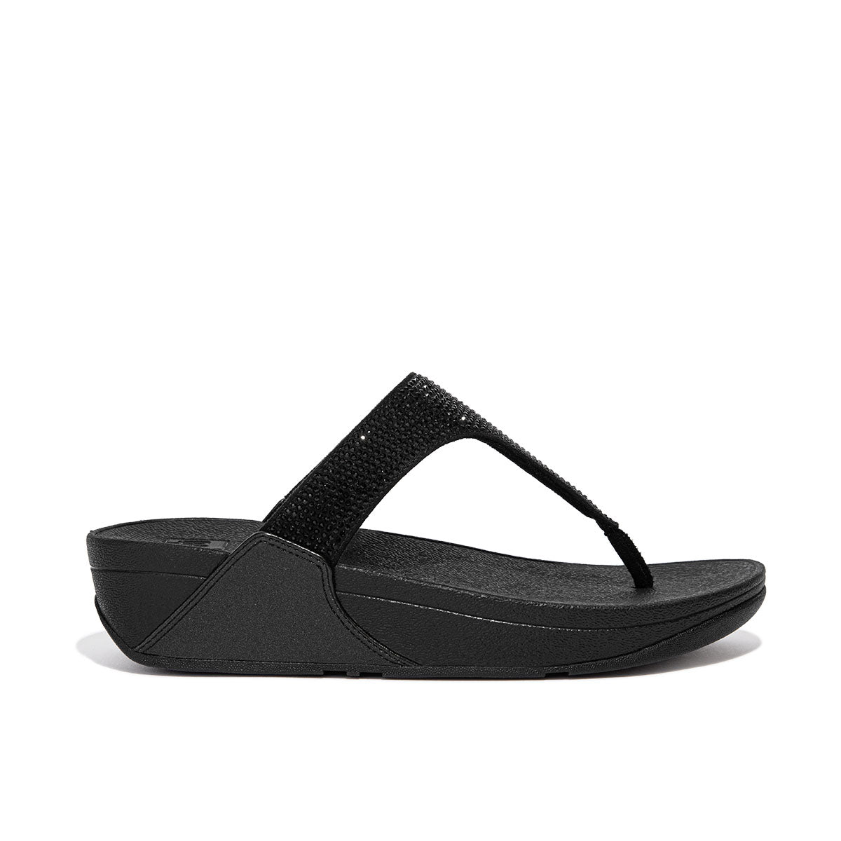 Fit-Flop Lulu Toe Post Hotfix Black    