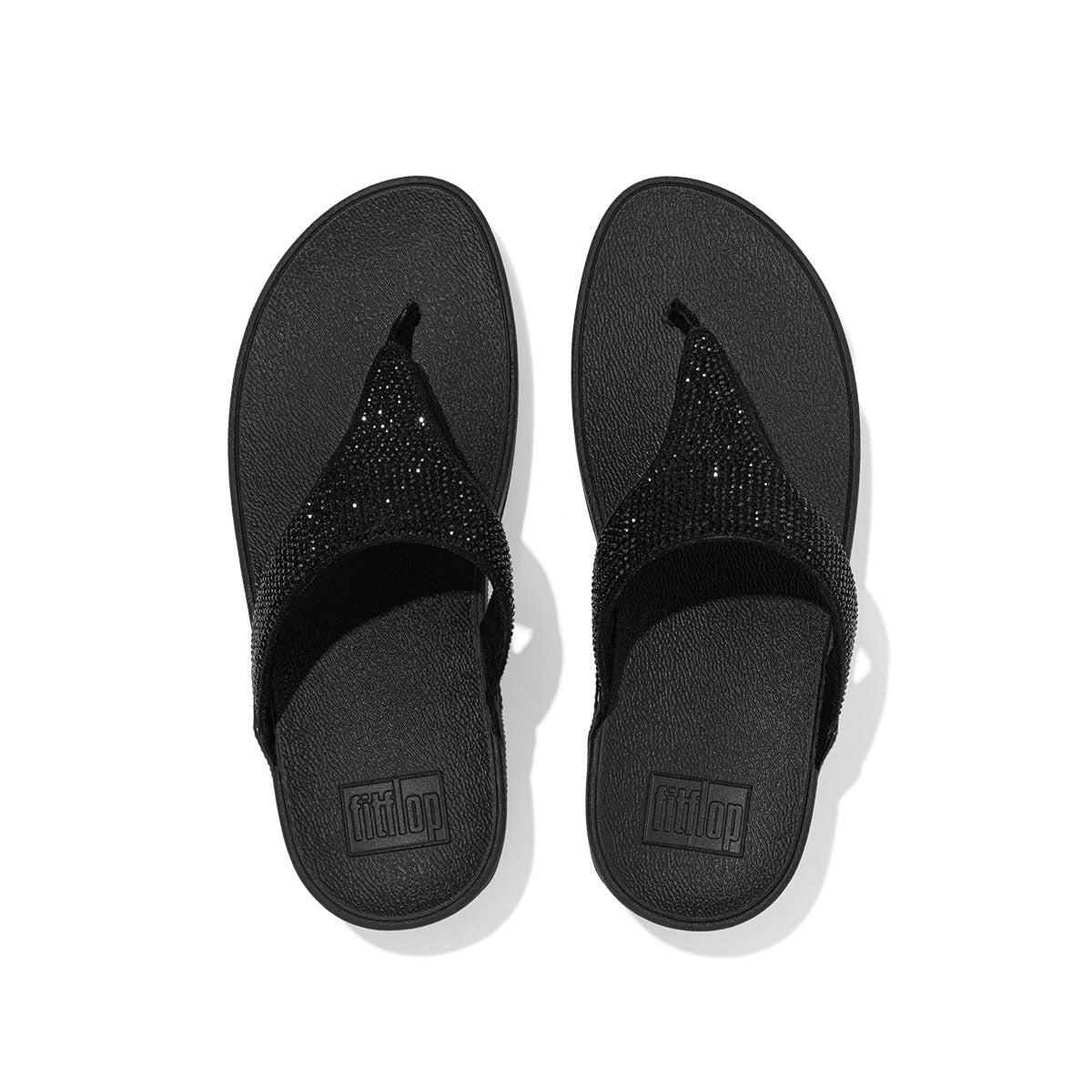 Fit-Flop Lulu Toe Post Hotfix Black    