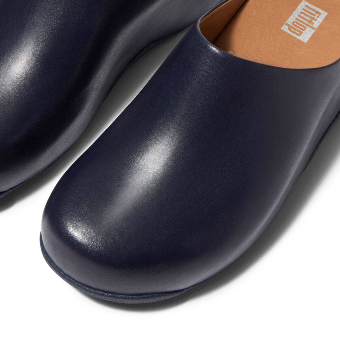 Fit-Flop Shuv Leather Midnight Navy       