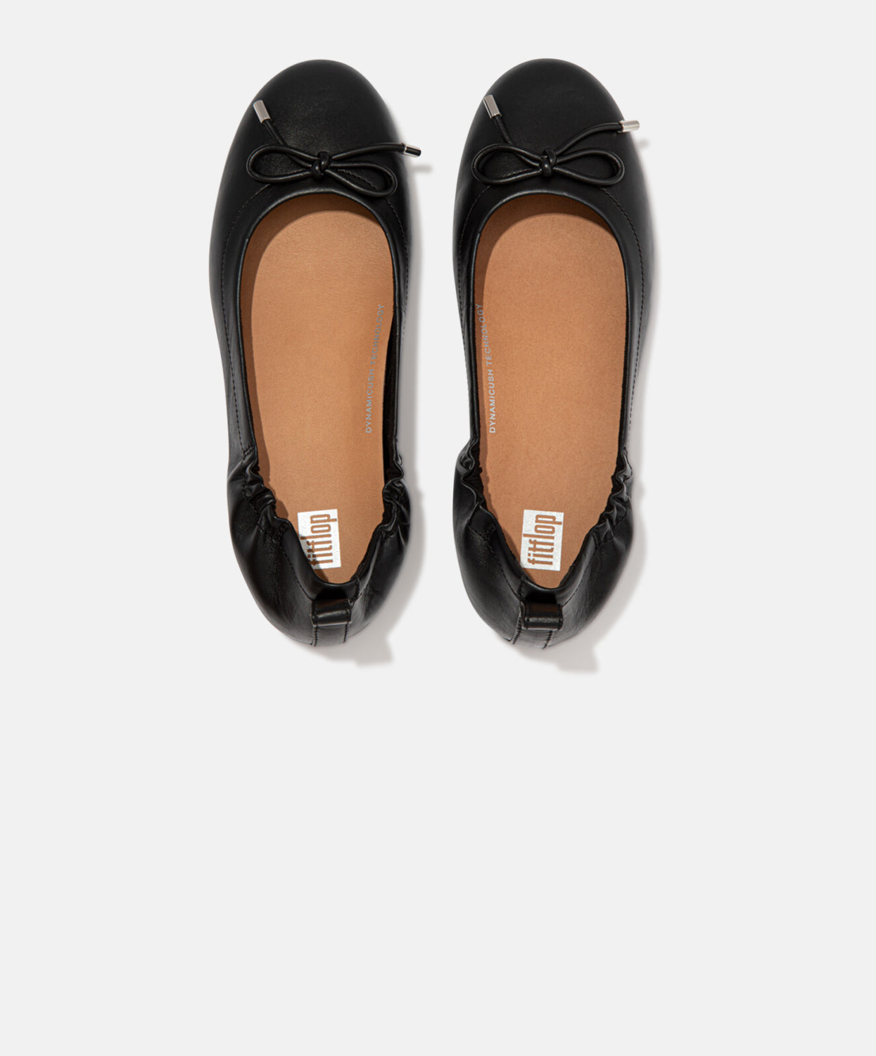 FitFlop Allegro Bow Leather Ballerinas