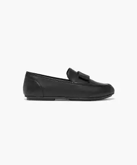 FitFlop Allegro Bow Leather Loafers Black