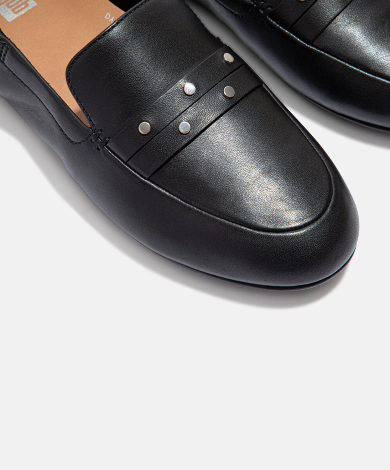 FitFlop Allegro Studded Loafers Black