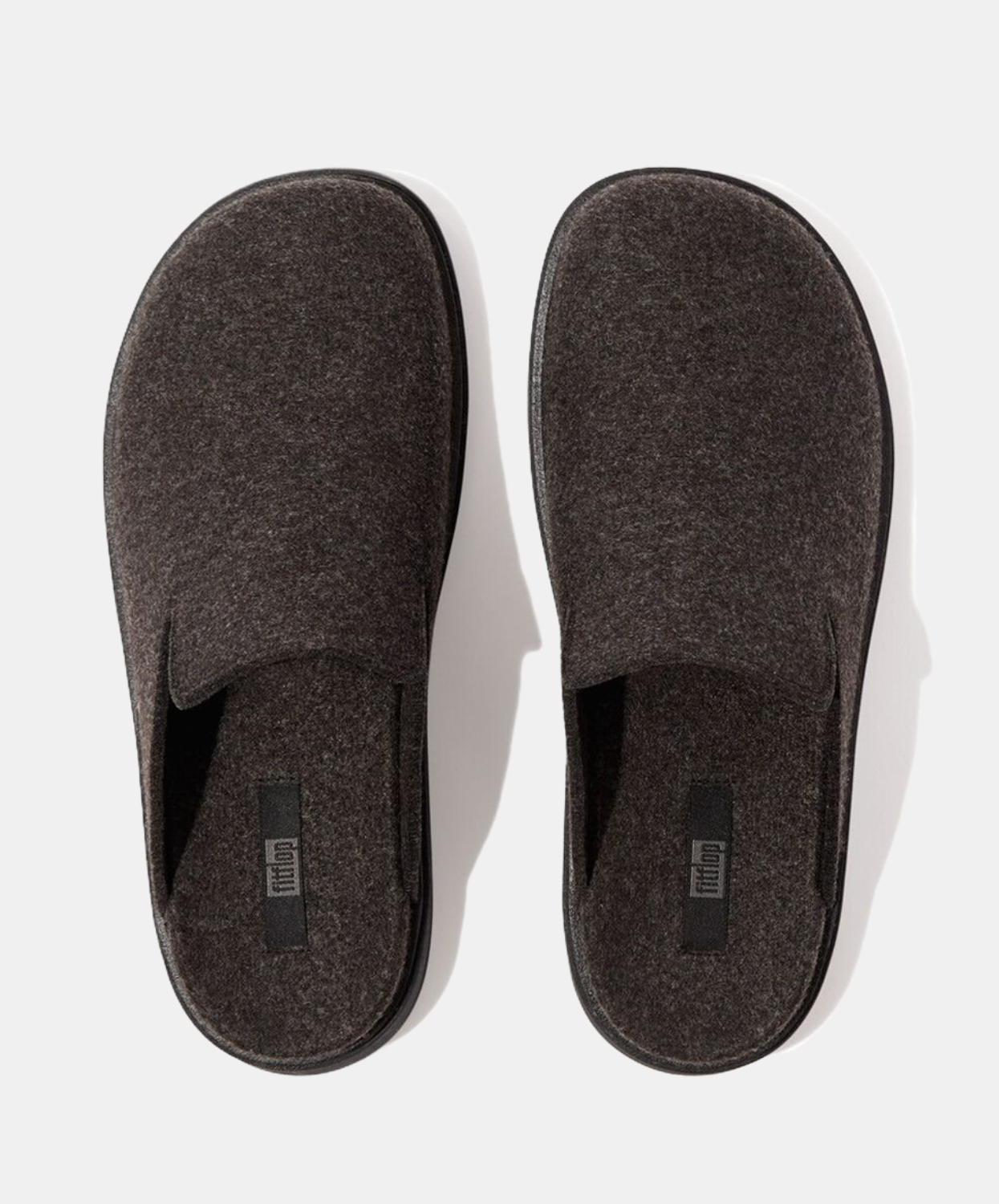 FitFlop Gen-FF e01 Mens Felt Mules Black