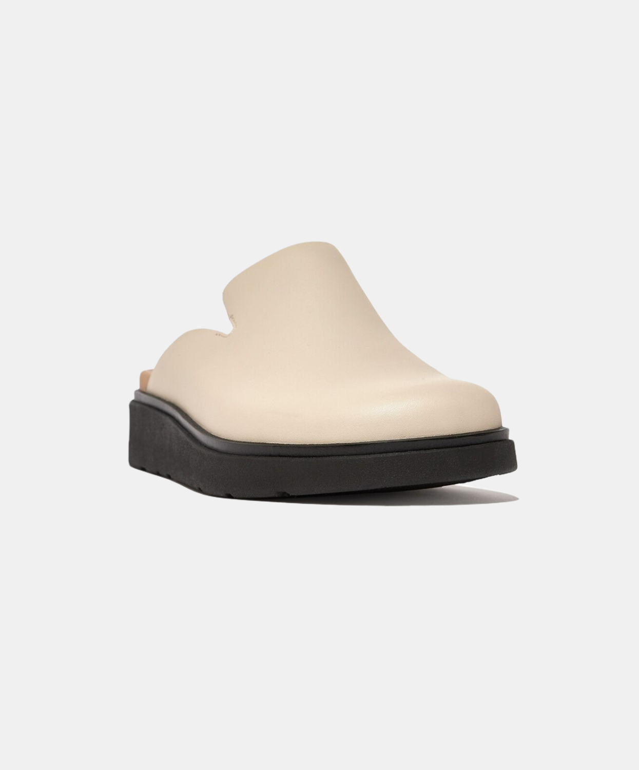 FitFlop Gen-FF Leather Mules Beige