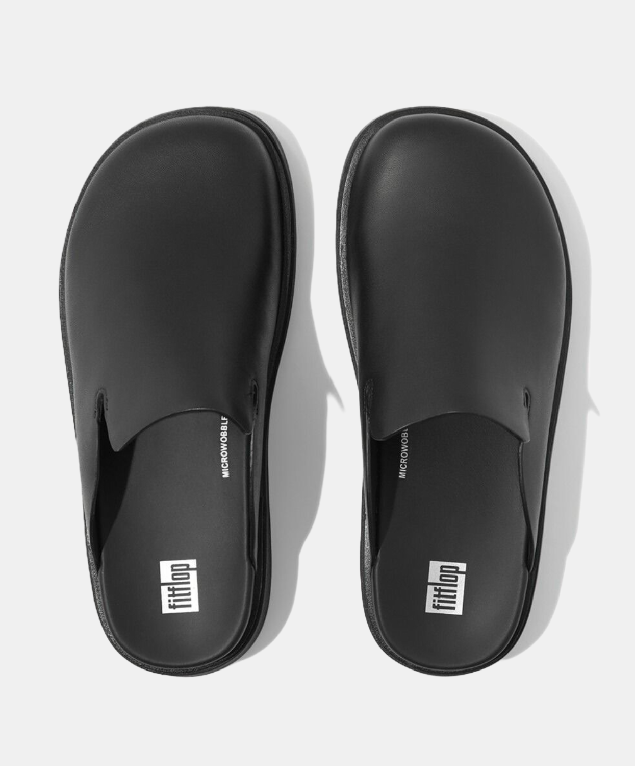 FitFlop Gen-FF Leather Mules Black