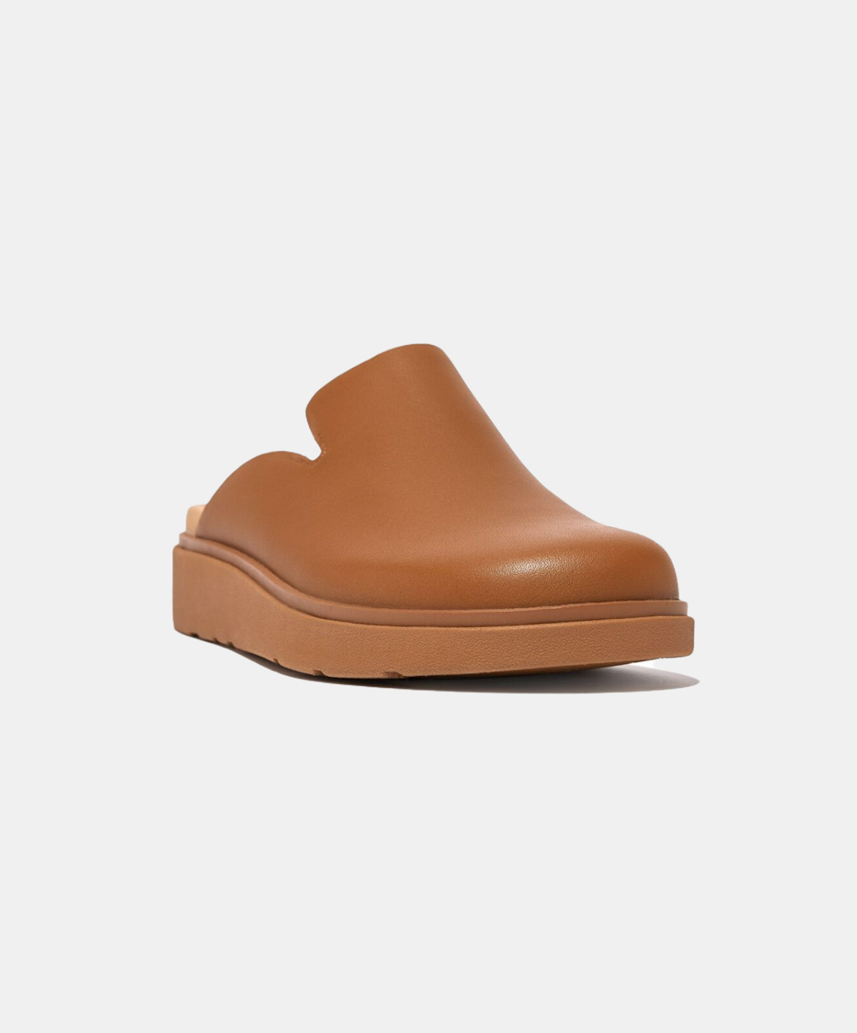 FitFlop Gen-FF Leather Mules Tan