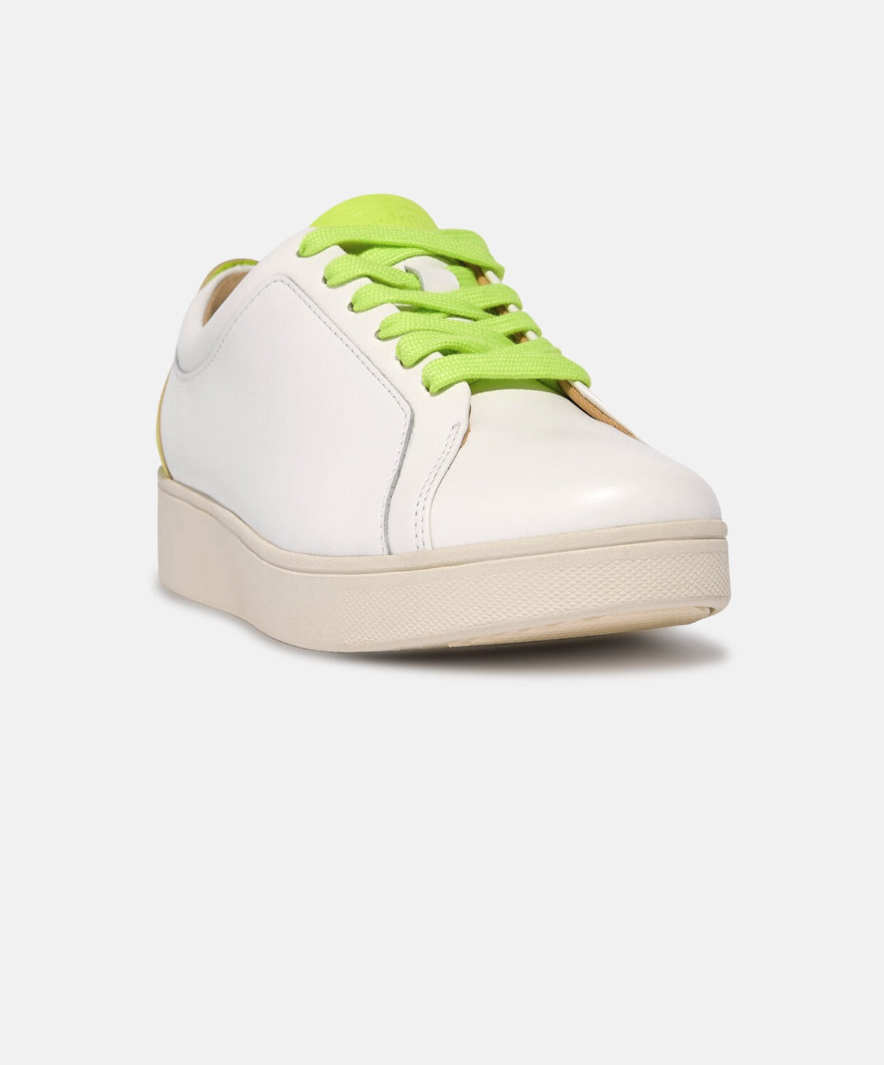 FitFlop Rally Leather Pop Sneakers Green