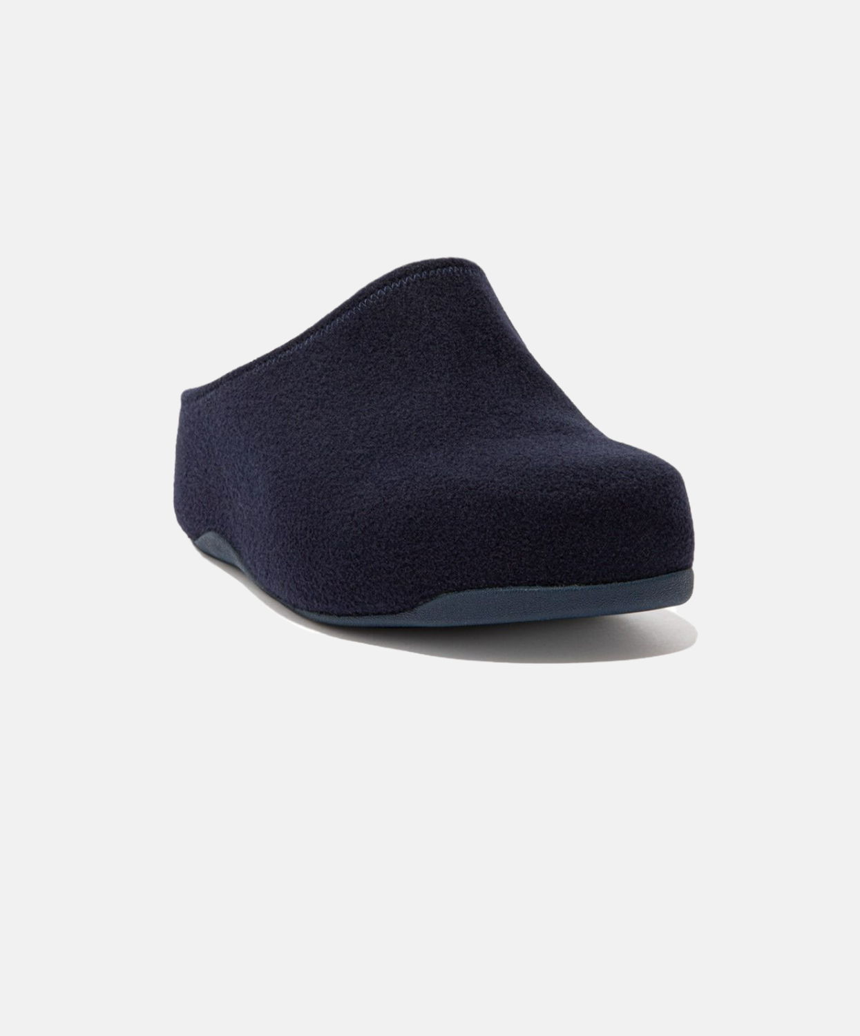 FitFlop Shuv Felt Clogs Navy