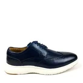 FLORSHEIM DASH WINGTIP MEN NAVY