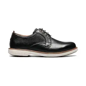 Florsheim Kids Boy's Sapacush Plain Toe Ox Black (Sizes 1-4)