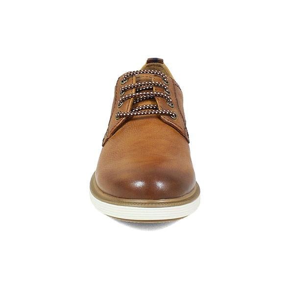 Florsheim Kids Boy's Sapacush Plain Toe Ox Cognac (Sizes 5-6)