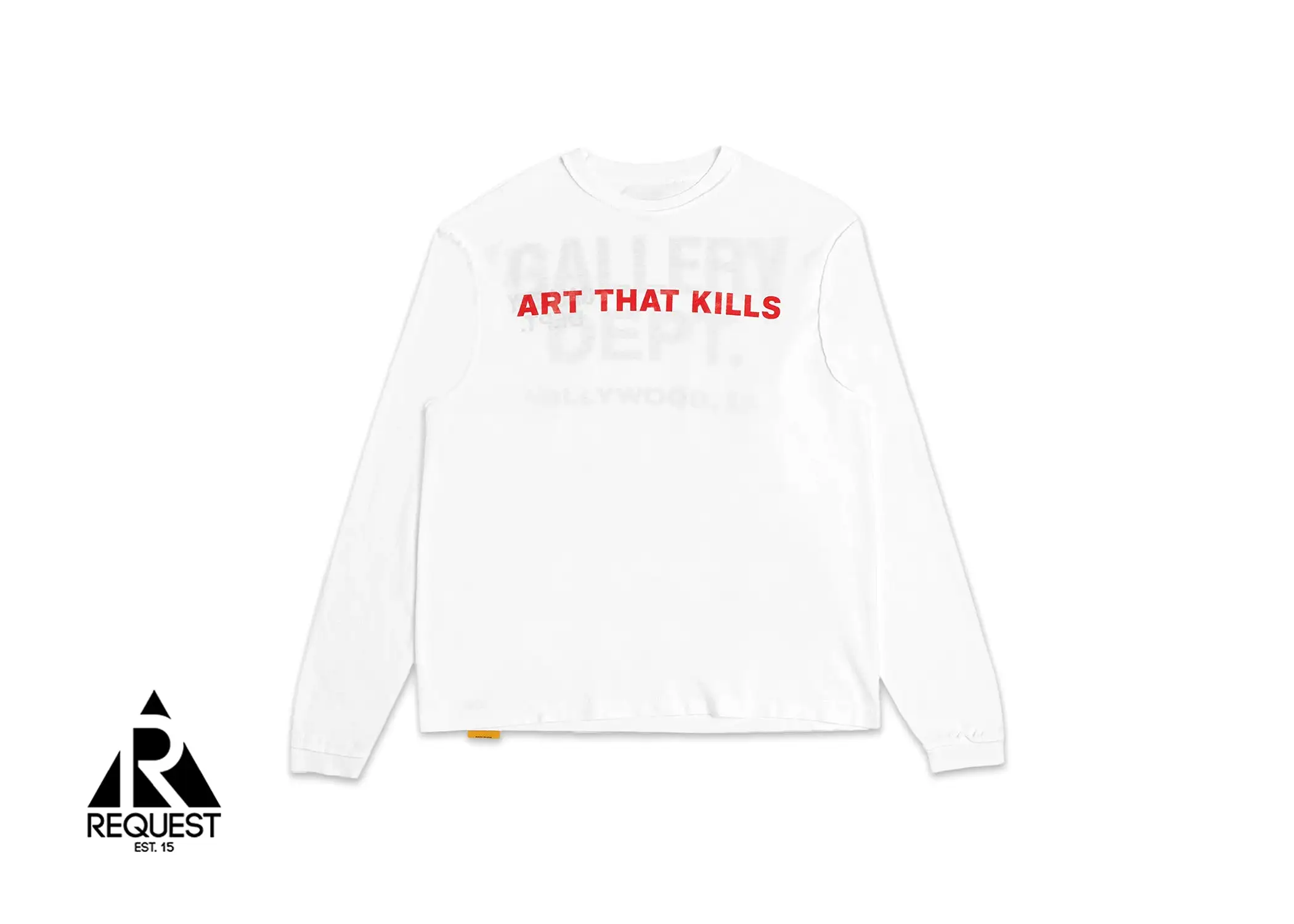 Gallery Dept. Art That Kills Souvenir Reversible L/S Tee White