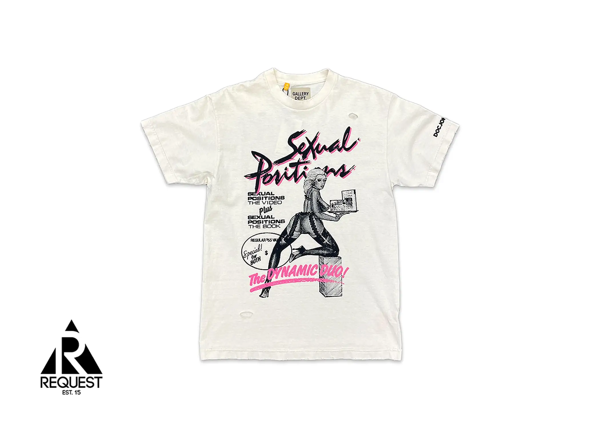 Gallery Dept. Doc Johnson Positions Tee Cream