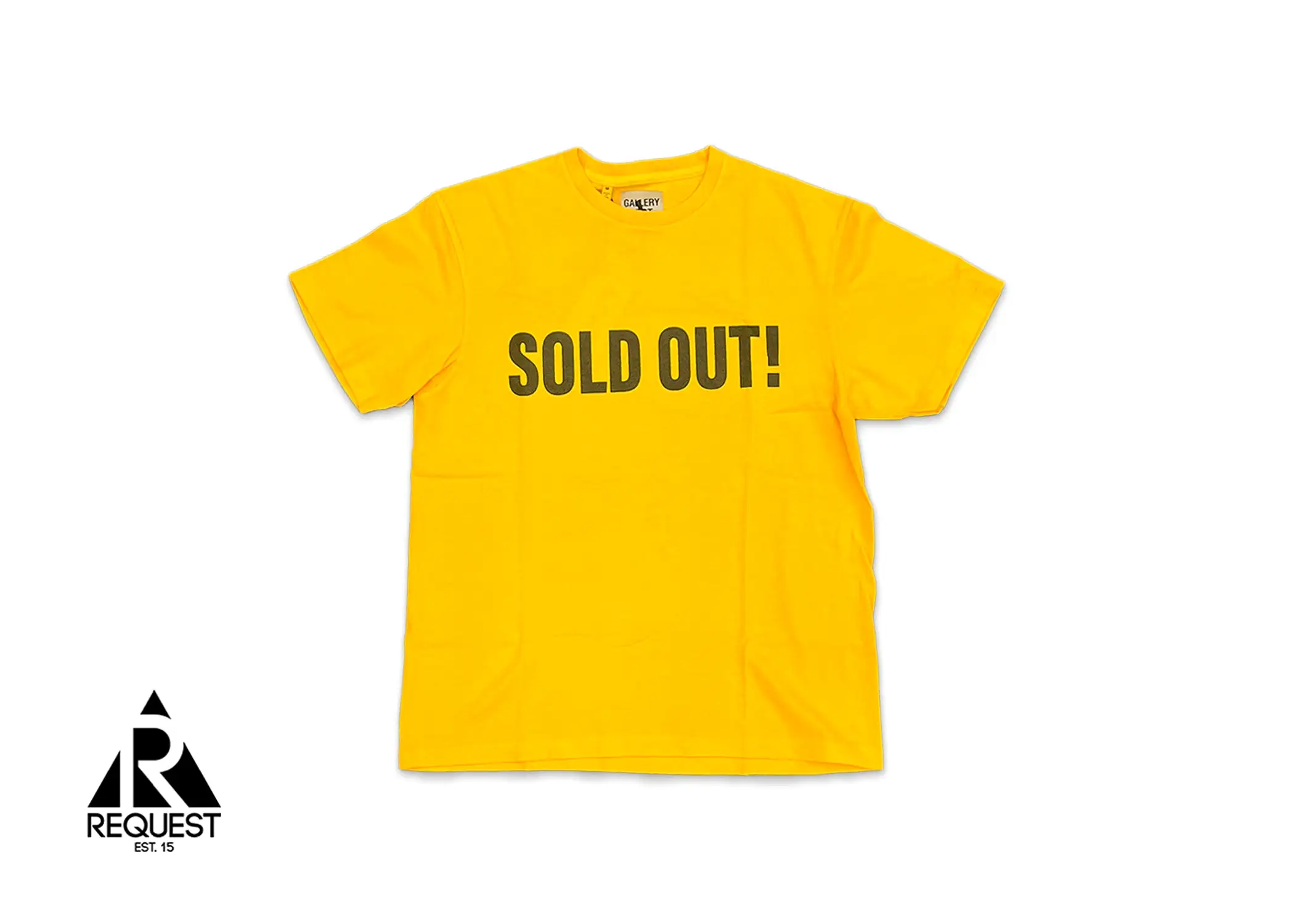 Gallery Dept. Sold Out Tee Gold