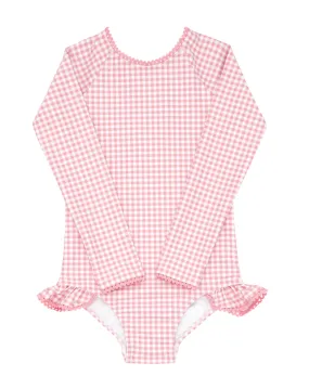 gingham rashguard