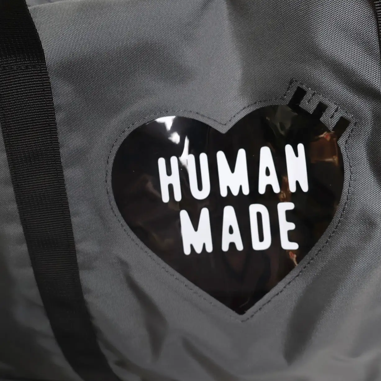 Human Made Boston Bag Black