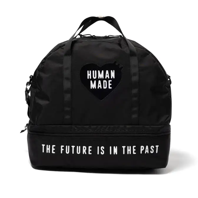 Human Made Boston Bag Black