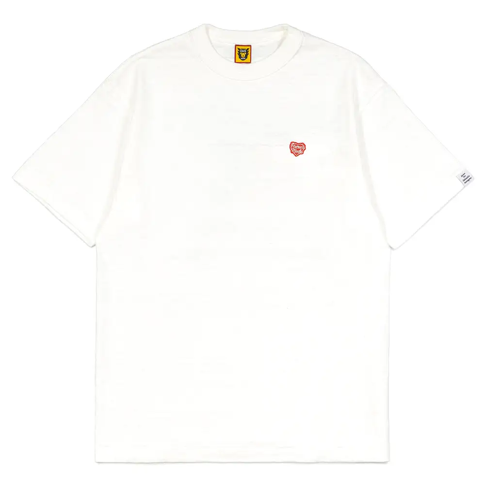 Human Made Heart Badge Tee White