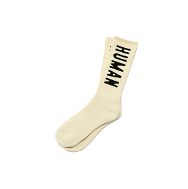 HUMAN MADE HM LOGO SOCKS - WHITE