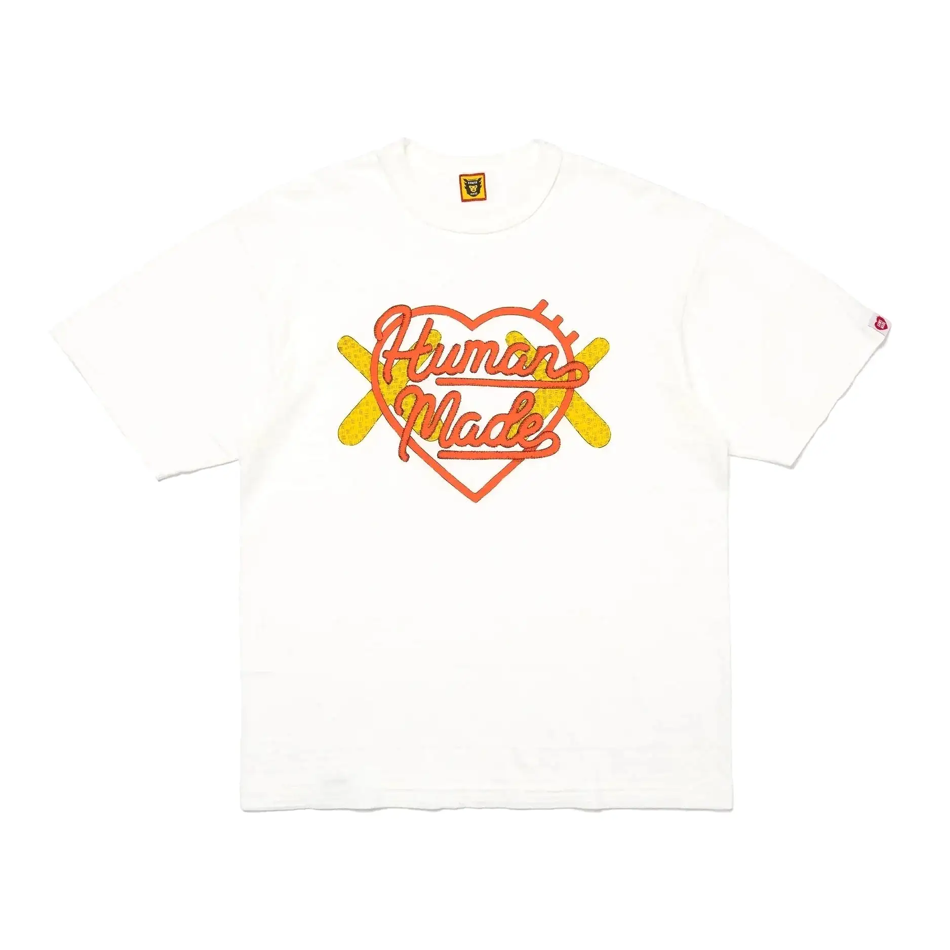 Human Made X KAWS Logo Tee White