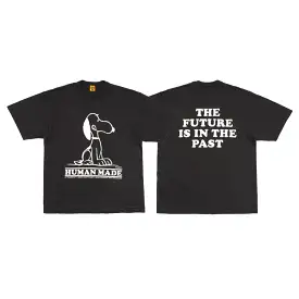 Human Made X Peanuts Snoopy Tee Black