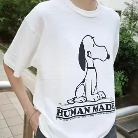 Human Made X Peanuts Snoopy Tee White