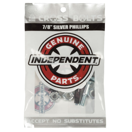 Independent Silver Philips Cross Bolts